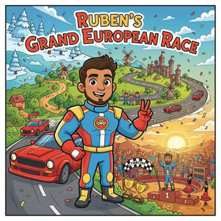 Ruben's Grand European Race: A Champion's Journey