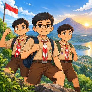 5 Kunci Penjaga Merah Putih - educational