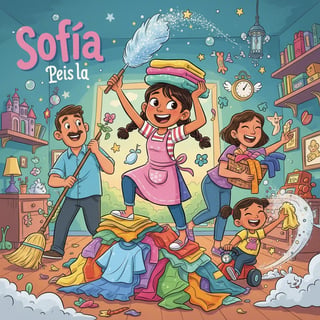 La Familia de Sofía y las Tareas del Hogar