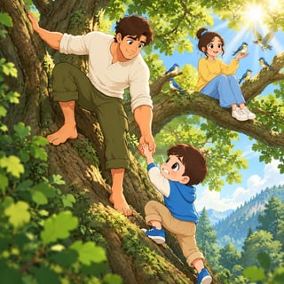 Leo's Reaching Branch