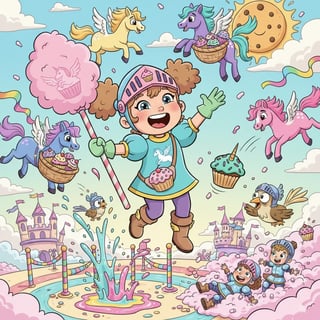 The Wacky Whinny Tournament: Chaos, Cupcakes & Flying Ponies!