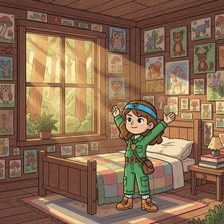 “O Pequeno Guardião da Floresta”