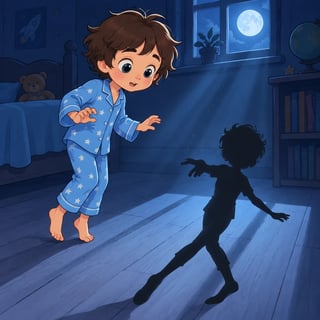 Jamie and the Midnight Shadow Waltz - bedtime