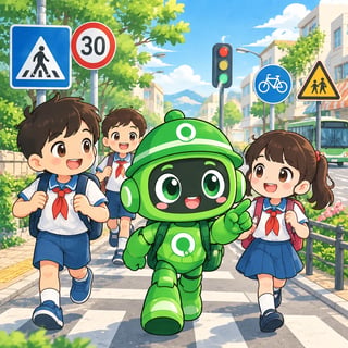 Hành trình của Bi Bi – Khám phá biển báo giao thông - educational