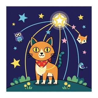 Luna and the Brightest Star