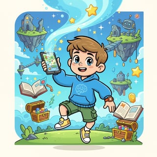 As Aventuras de Rafa com Prodigy AI