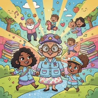 Nana's Wonderful Big Family