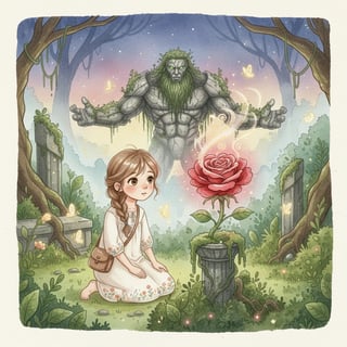 Lily and the Whispering Rose of Aetheria