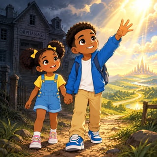 A Luz que Vem do Coração: A História de Lucas e Maya