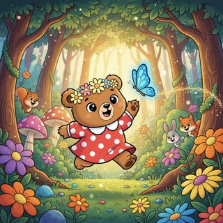 Mimi's Sparkling Forest Day