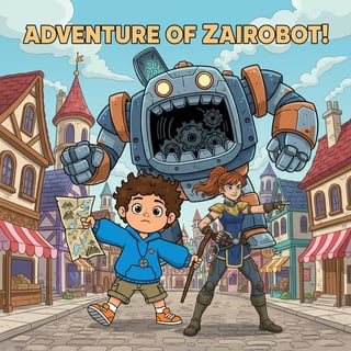 The City Heroes and the Hungry Robot