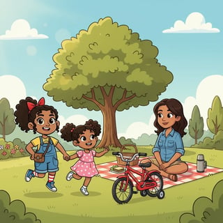 Bike riders by S. George