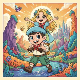 Lan et Bukama : Le Voyage à Kandor