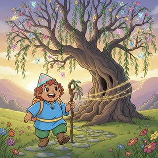Arthur and the Old Willow