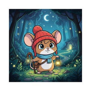 Pip's Brave Journey into the Dark