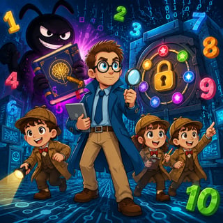 Detective Codicus e il Segreto del Lucchetto Logico - educational