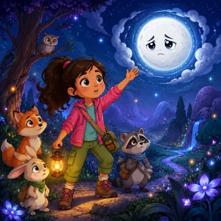The Moon’s Hidden Glow: A Journey of Gratitude
