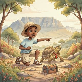 Thabo’s Tiny Treasure Trip
