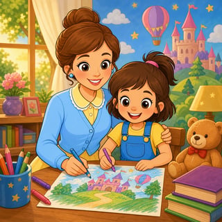 Mia and Nanny Clara's Sunshine Days