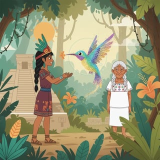 The Legend of the Sacred Hummingbird