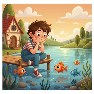 O MENINO E O PEIXE