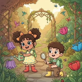 The Secret of the Faded Garden