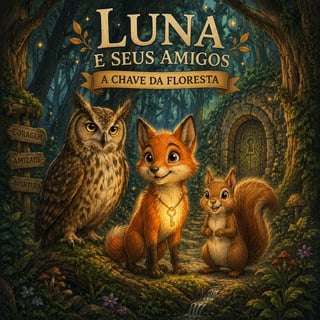 A Raposa Luna e o Segredo da Floresta
