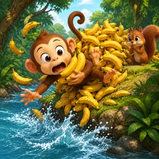 The Greedy Little Monkey