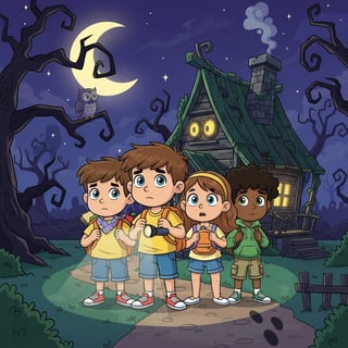 The Midnight Mystery of Whisperwood Cabin