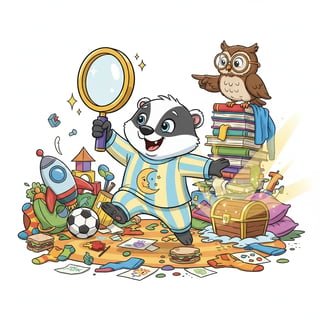 Pip's Tidy Treasure Hunt