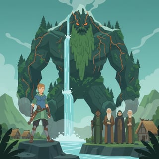The Awakening of the Island Giant