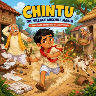 शरारती चिंटू की कहानी: एक गाँव का तूफ़ान