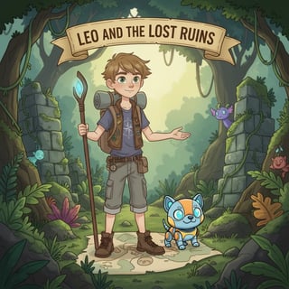 Leo and Pip's Galactic Adventure