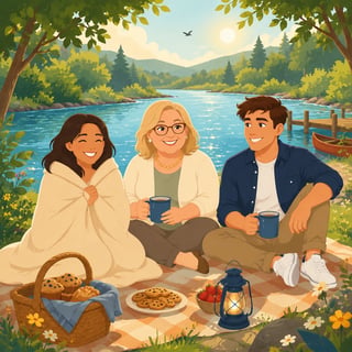 Aunt Yvonne's Sunny River Days