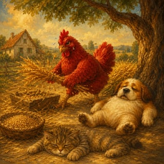 The Tale of Ruby the Little Red Hen