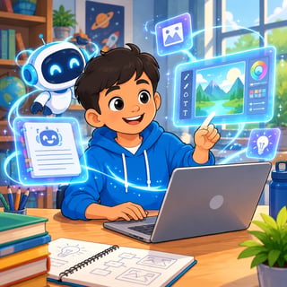 Leo and the Digital Quest - educational