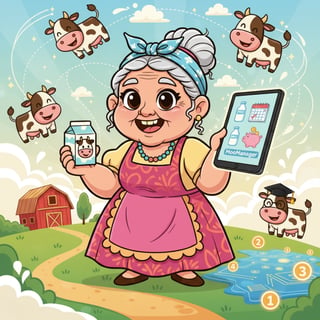 MooManager: La Vaca Digital de Doña Elena