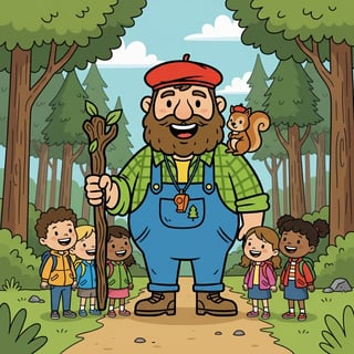 Les Aventures de Léon le Forestier