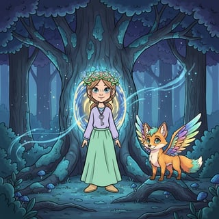The Guardian of the Whispering Woods