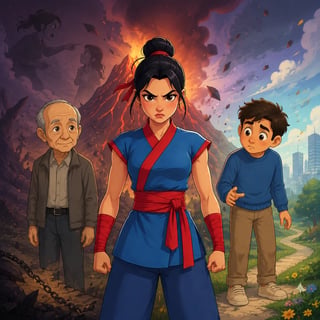 Xiao Lin and the Hidden Volcano