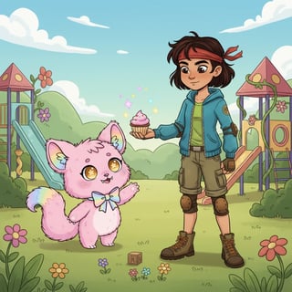 Nina and the Rainbow Monster