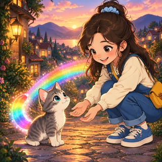 Arcobaleno: Il Gattino alla Ricerca di una Casa