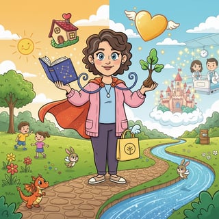Elara's Busy Day, Brave Heart