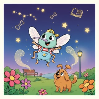 Milo the Mosquito at the Park