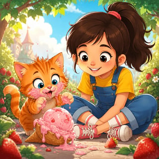 Mittens and the Magical Scoops