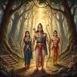 The Brave Prince Rama: A Journey of Courage