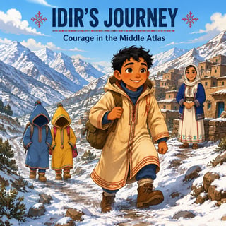 Le courage d'Idir : Le long chemin du Moyen-Atlas