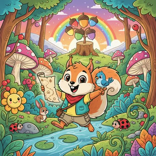Rusty's Rainbow Acorn Adventure