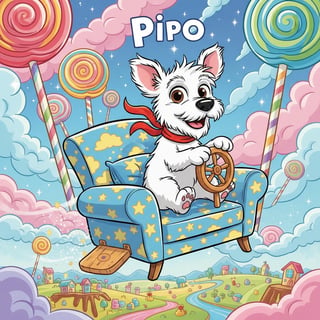 La Aventura del Sofá Volador de Pipo