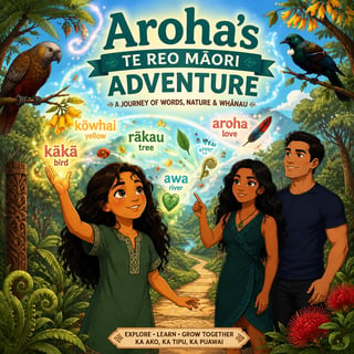 My First Te Reo Māori Words: A Journey with Aroha